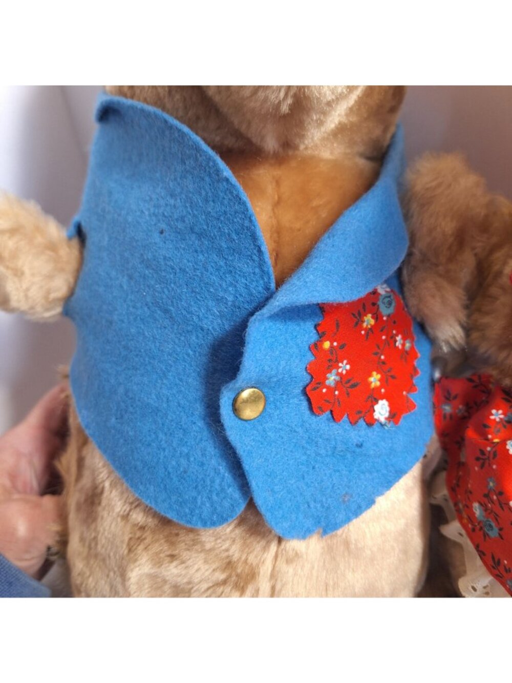 Beatrix Potter Hedgehog Eden Plush Hortense Horatio Tiggy Winkle 1980s Vintage - Picture 6 of 16